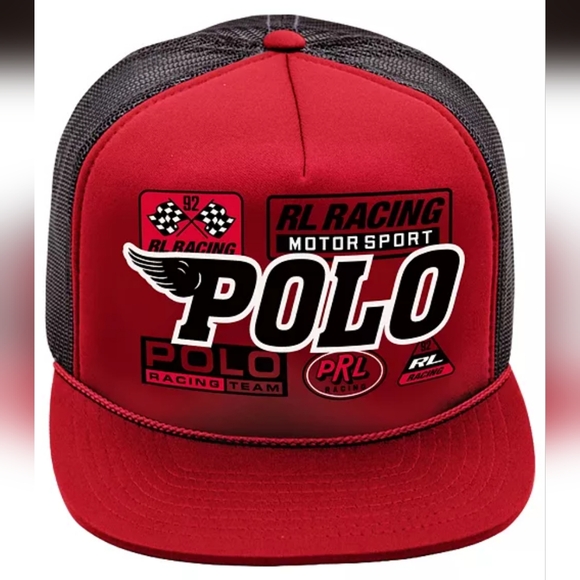 Red Polo Racing Team Cap